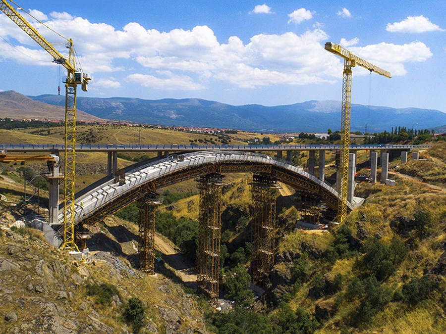 ULMA participa en el proyecto de construcción del puente en arco Eresma de Segovia