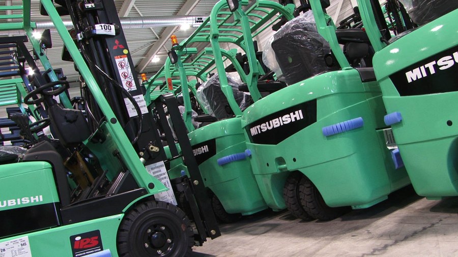 Mitsubishi Forklift Trucks CeMAT 2014an, inoizko berritasun kopuru handienarekin