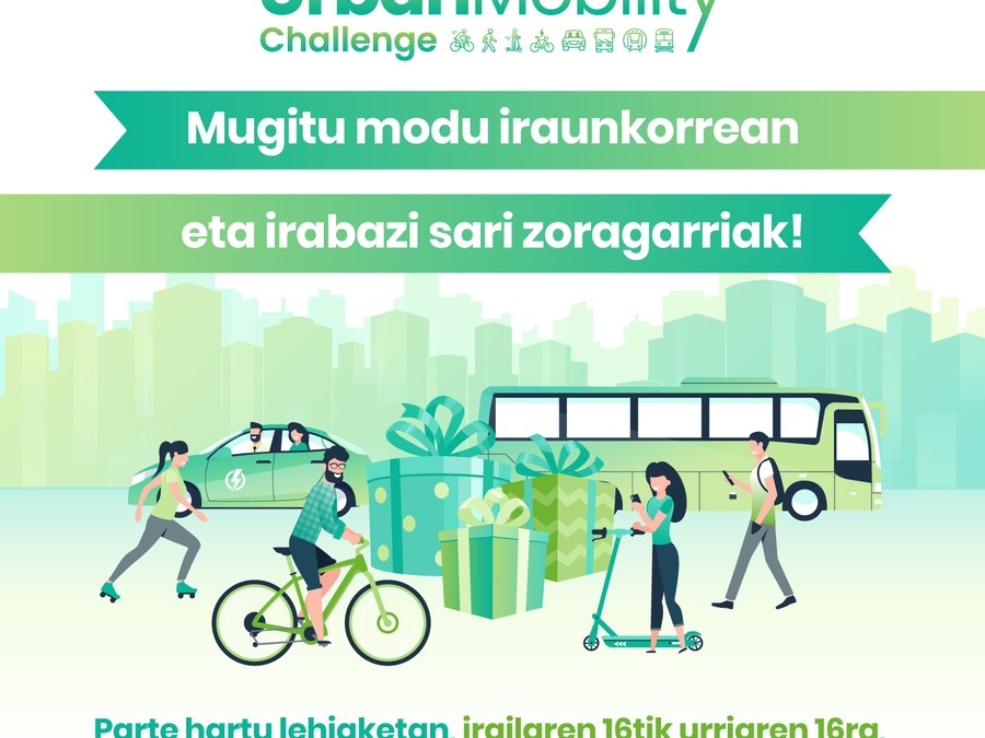 Parte hartu Urban Mobility Challengean