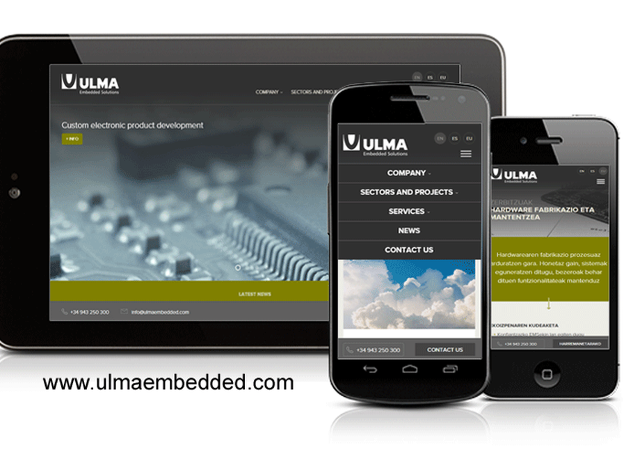 ULMA Embedded Solutionsek web gune berria publikatu du