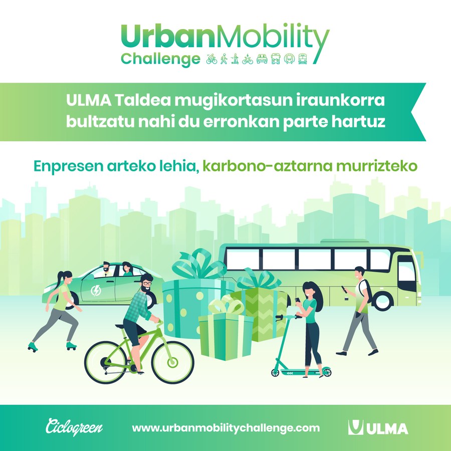 Urban Mobility Challenge erronka martxan da